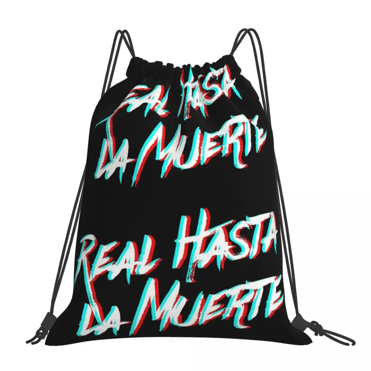 

Рюкзаки Anuel Phrase, многофункциональные портативные сумки на шнурке, карманные спортивные сумки на шнурке, сумка для книг для школы путешествий