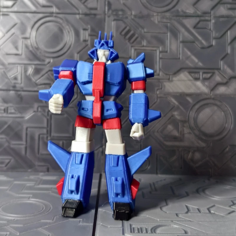 Robô Transformável Impresso 3D Série G1 Autobot Leader Articulações Articuladas Modelo Brinquedo