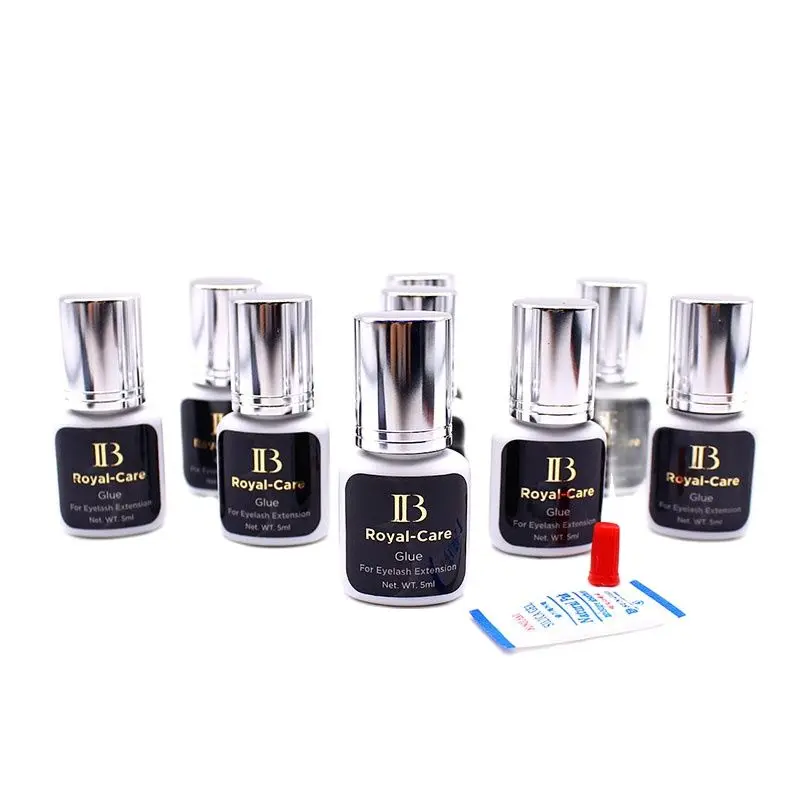 5ml nova cola ibeauty royal-care para extensão de cílios original coreia secagem rápida tempo de longa duração à prova dwaterproof água ferramenta de maquiagem adesiva