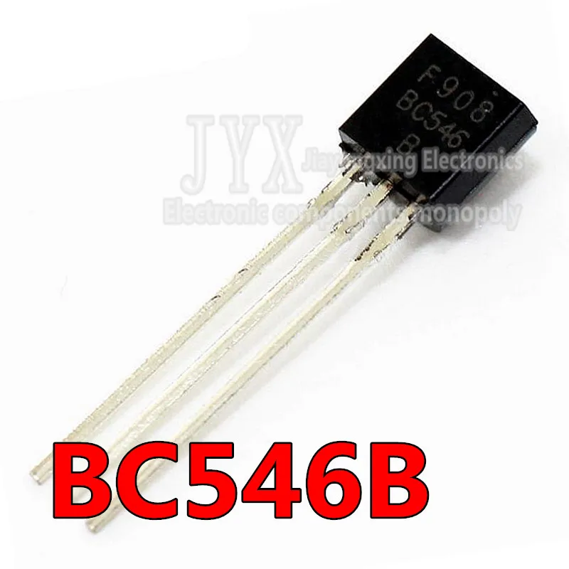 100PCS BC546 TO-92 BC546B TO92 546B Baru Triode Transistor