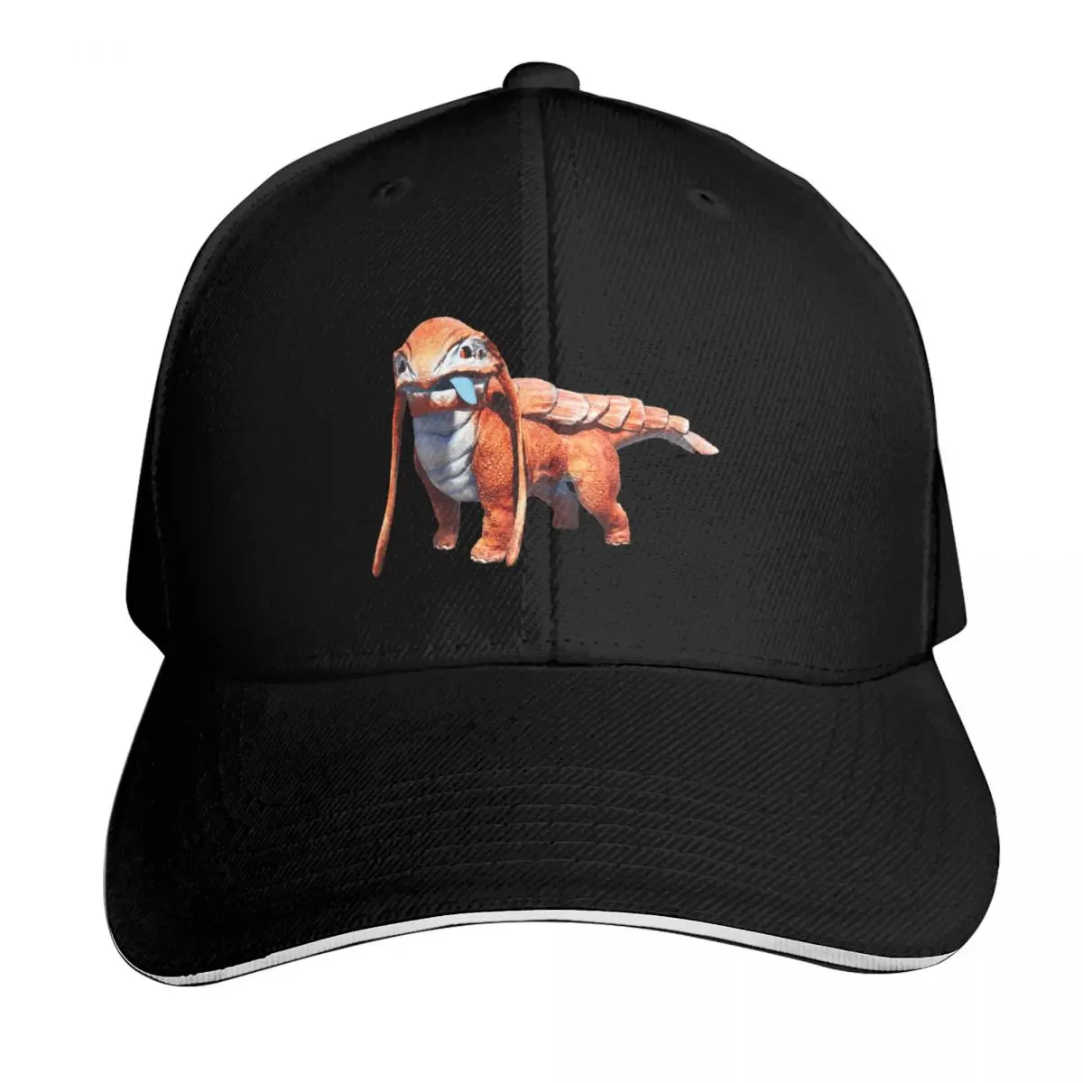 Lizard Doggo Baseball Cap Breathable Mesh Back Adjustable Buckle Closure Moisture Wicking Quick Dry