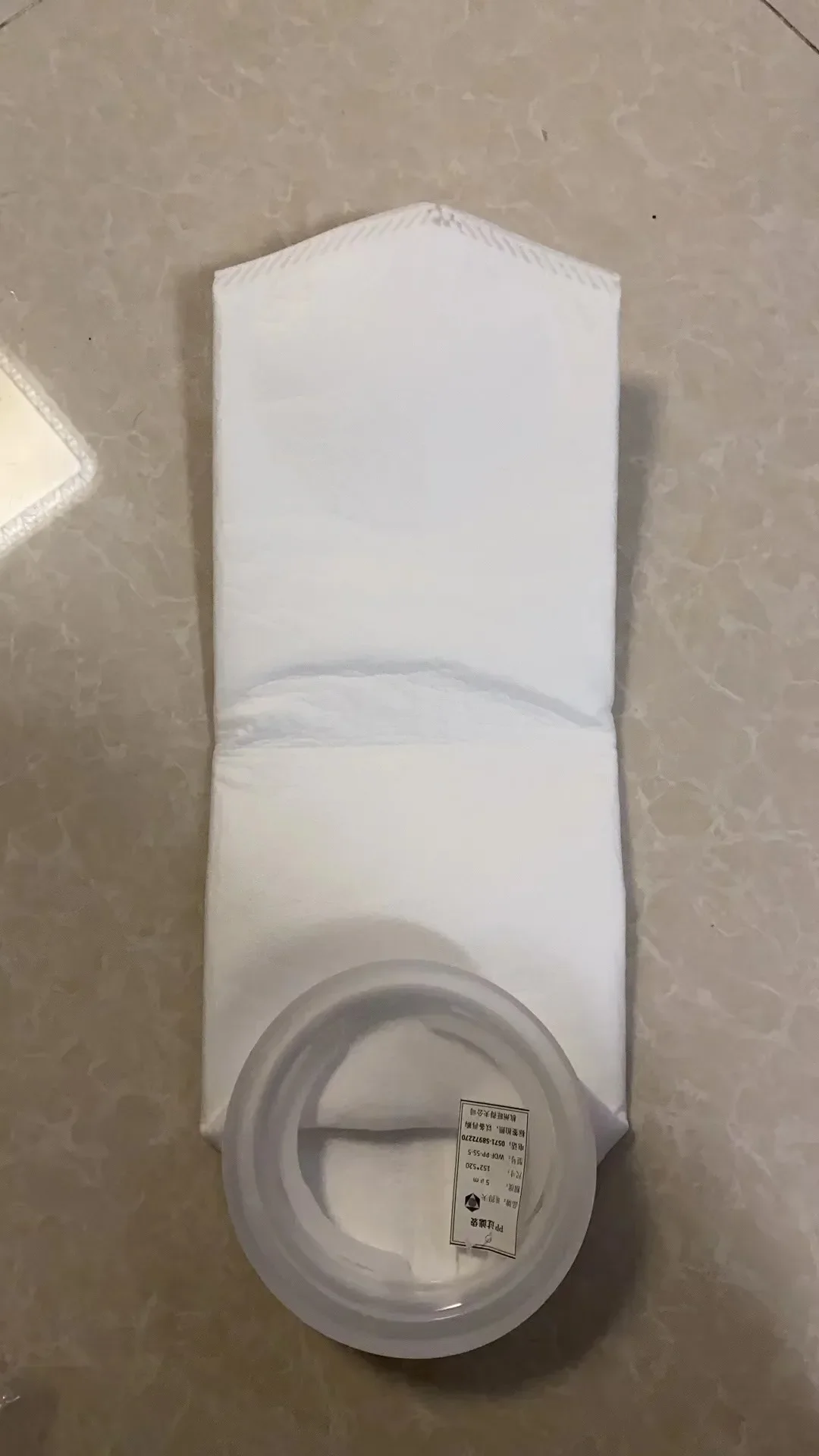 No. 5 P-P Solid-liquid Separation 0.1~300 Micron Polypropylene Acid and Alkali Resistant 1,2,3,4,5 P-p Pe Filter Bag