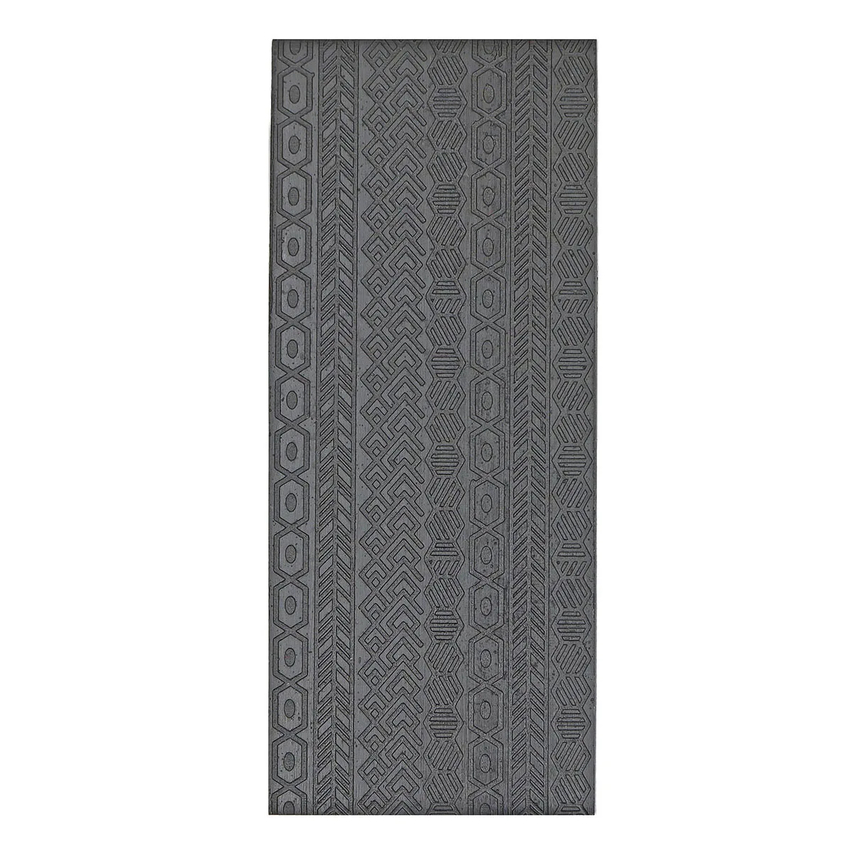 Durston Multi Pattern LinearEdge Plate 7 Linear Edge Styles for Studio Jewelry Texturing & Metal Art Work
