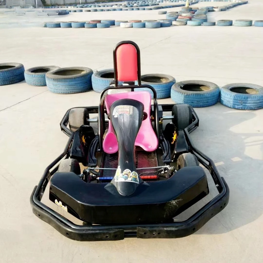 Professional Wholesale Electric Go Kart Kiddie Ride Amusement Equipment Junior Racing Attraction Theme Park Mall B2B For Sale