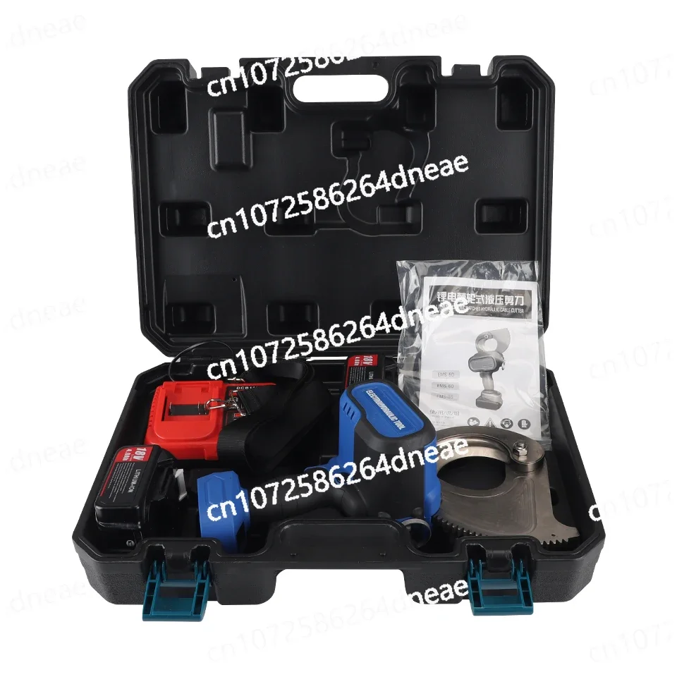 

EMS-85 Safety Ratchet Cable Cutter Electric Battery Power Copper Aluminum Wire Cutters Tool