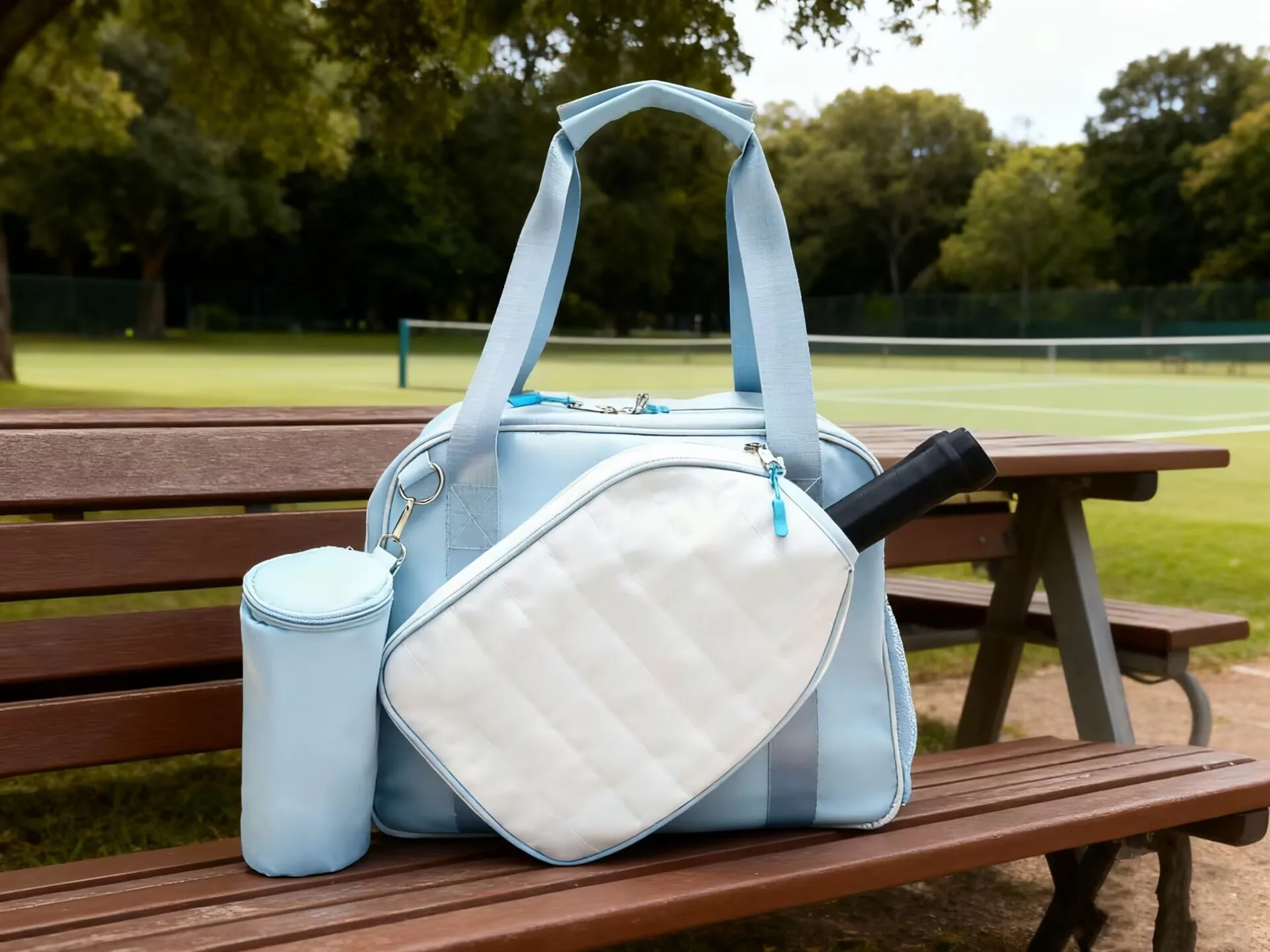 Oxford High-Quality Racket Bag Sports Fitness Bag Large Capacity Handheld Travel Bag Men Women Badminton Racket Storage Bag