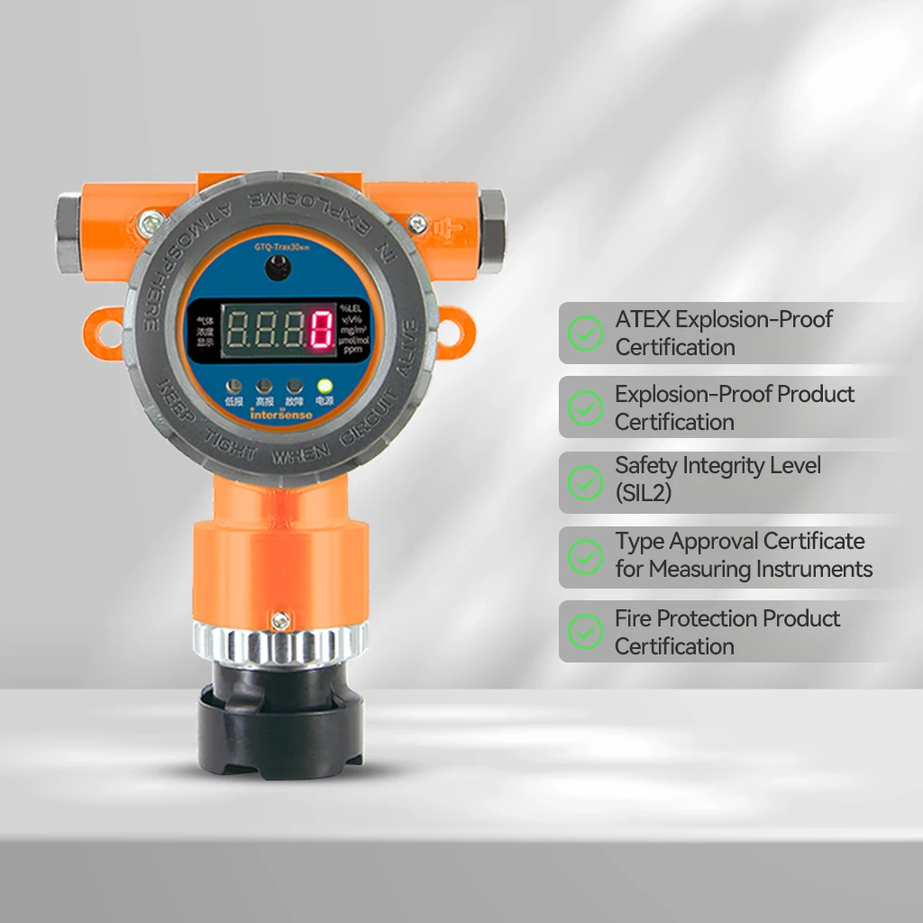 Detektor Multifungsi TLF GTQ-Trax30 dengan Output Arus 4-20mA, Output Bus ISBUS, dan Output Relay Dua Arah