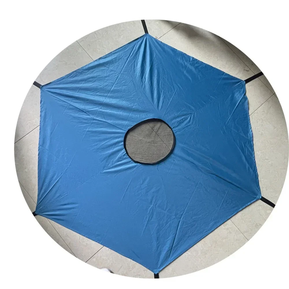 6/8/10ft Trampoline Cover Anti-UV Waterproof Trampoline Shade Cover Sunshade Roof Accessories for Outdoor Backyard Playground view 5