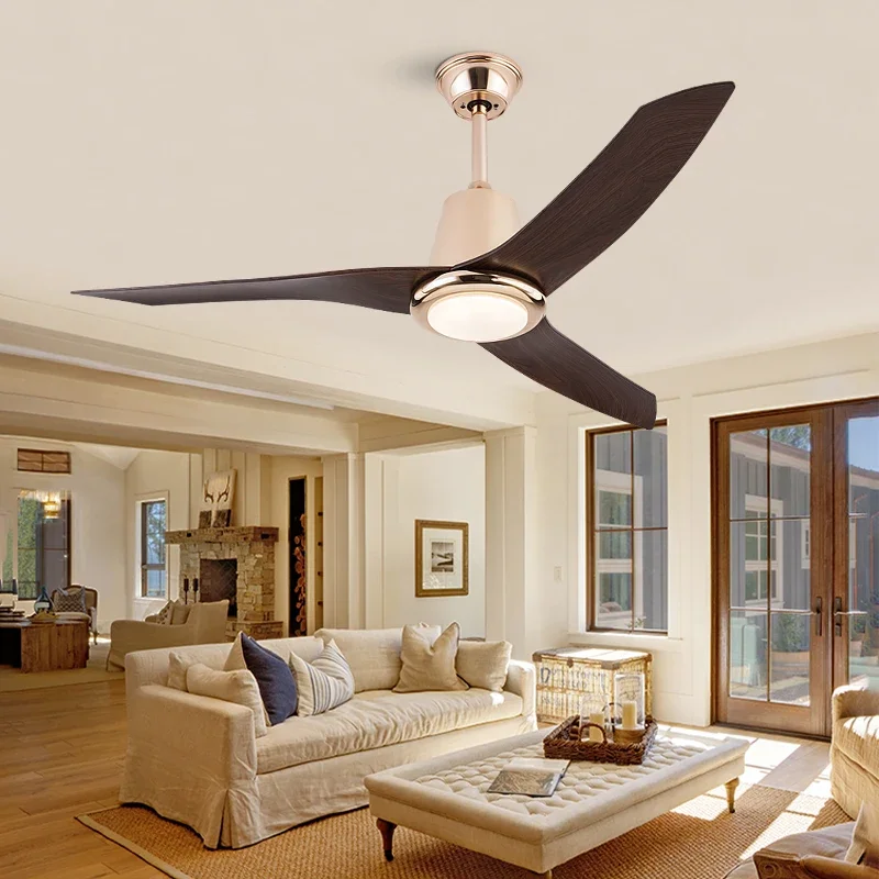 NewCeiling Fans with Lights, 42 inch Low Profile Ceiling Fan with Light and Remote Control, Flush Mount, Reversible, Dimmable