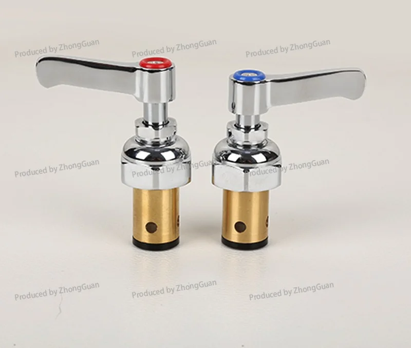 High Pressure Spool Shower Faucet Handle Spool, Screw Spool, Kitchen Dishwasher Pre-flush Faucet Copper Spool