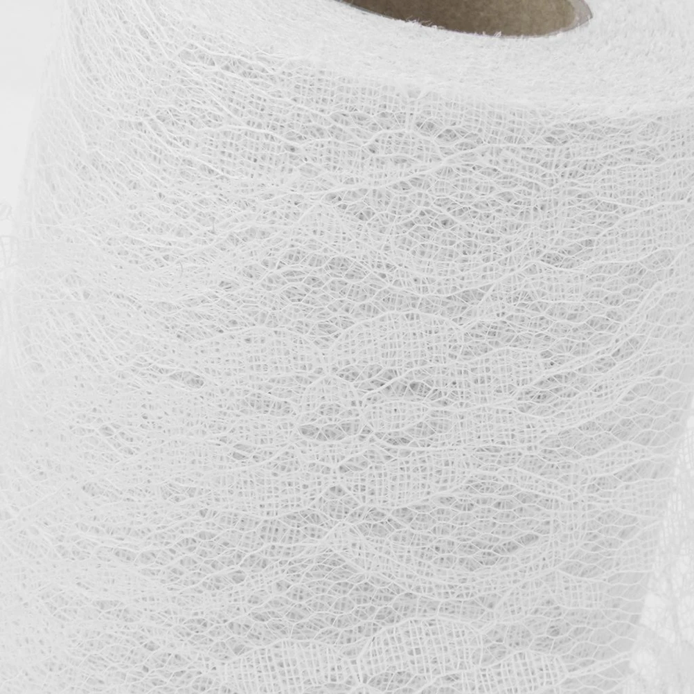 

20 Yard Vintage Lace Roll Sewing Craft Wedding Decoration Diy Bridal Floral Trim Table Wall Ceiling Streamers White Fabric