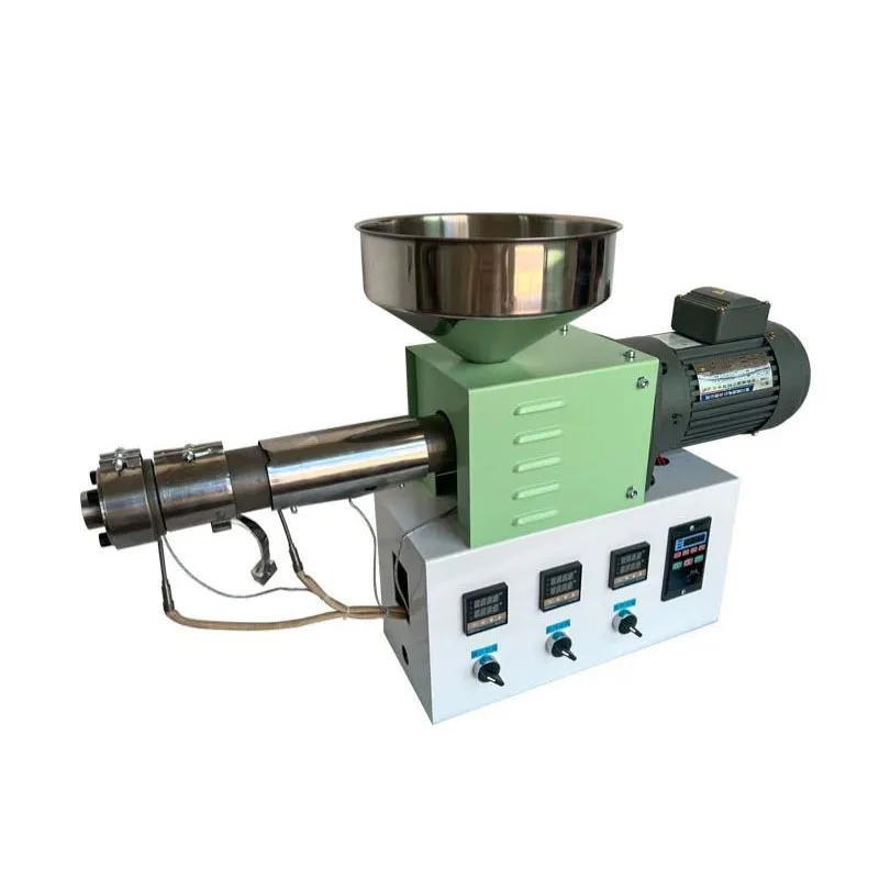 Mini Plastic Extruder, Multi-Functional 3D Printing Filament Making Machine with Uniform Extrusion for Small Batch Production