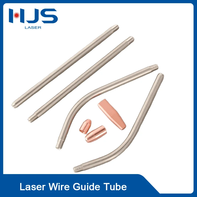 Laser Handheld Welder Wire Guide Rod Laser Wire Guide Nozzle Straight/Bent Welding Wire Nozzle For QILIN Raytools Ospri SUP WSX