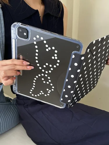 Imagen 2 del producto Funda inteligente con cierre 3 + Y para iPad A16 11th Pro 11 12,9 13 10th 10,9 Air 11 4 5 10,5 10,2 9th 8th 7th 6th 5th 9,7 Mini 7 6