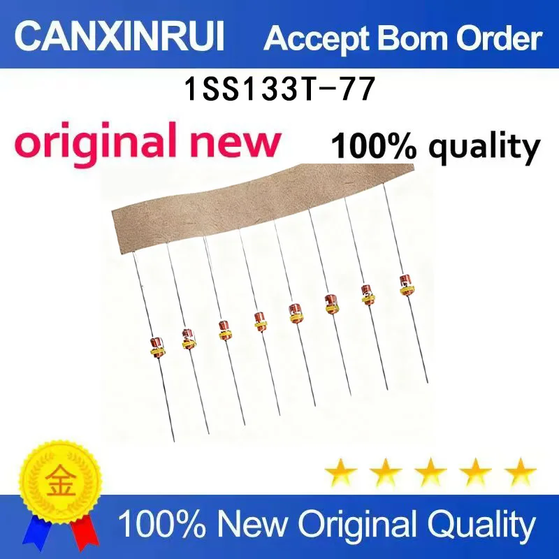 (5-100 Pieces) Brand new original 1SS133T-77 DO-34 40V 0.13A Zener diode spot chip IC