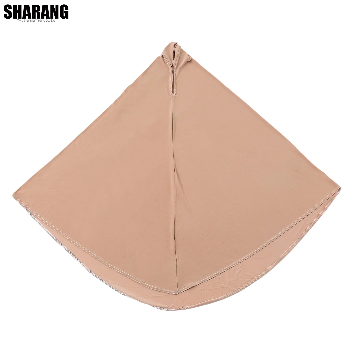 Jersey-Gebetsset, dehnbar, EID, Ramadan, Islam, muslimische Frauen, Satin, Seil, Instant-Hijab, Khimar-Rock, 2-teilig, Jilbab – Detail 4