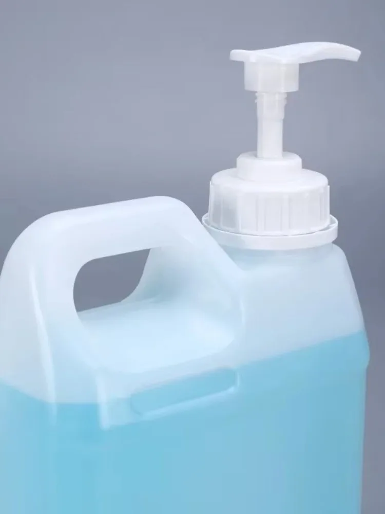 Bouteille hermétique en plastique polyvalente 1/2/3/4/5L, seau en HDPE de grande capacité de qualité alimentaire avec couvercle, huile scellée, Gel Jerrican, shampoing