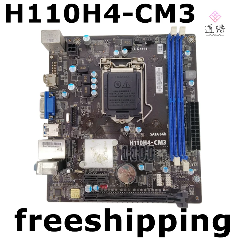 

For ECS H110H4-CM3 V:1.0 Motherboard HDMI LGA 1151 DDR4 Mainboard 100% Tested Fully Work