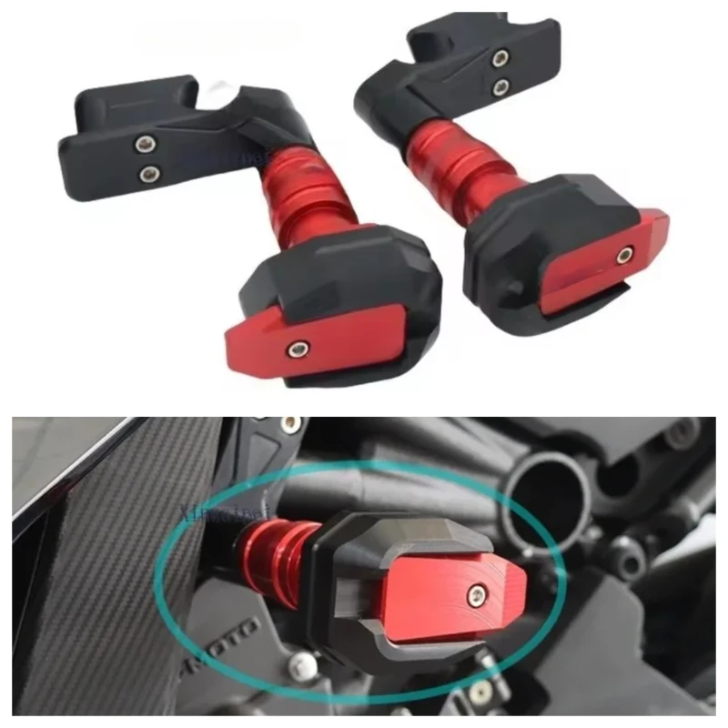 FOR CFMOTO 450SR 450SRS 450NK Engine Protection Cover Frame Sliders Crash Pad Falling Protector Guard CF400-6-7 Accesorios