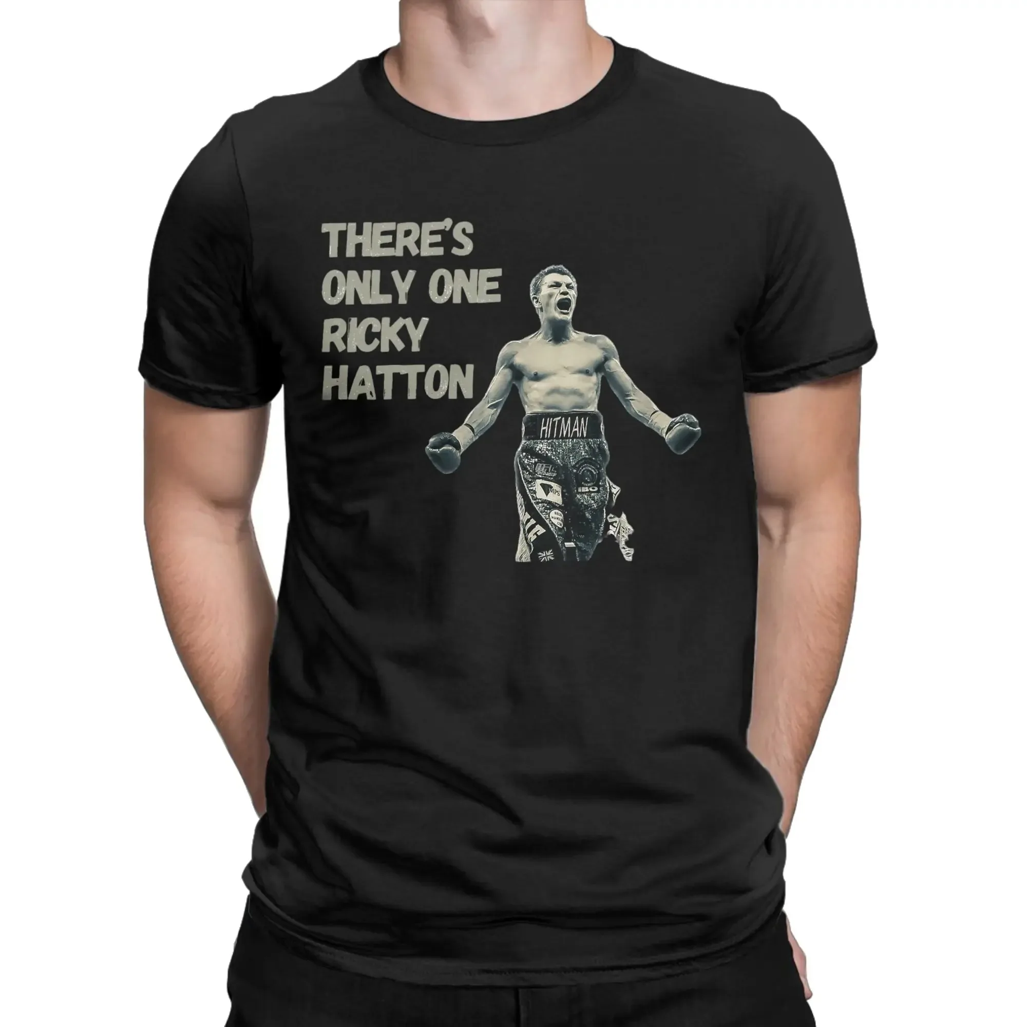 

Men Women Printed Ricky Hatton Tee T Shirt 100% Cotton T-shirts Clothing