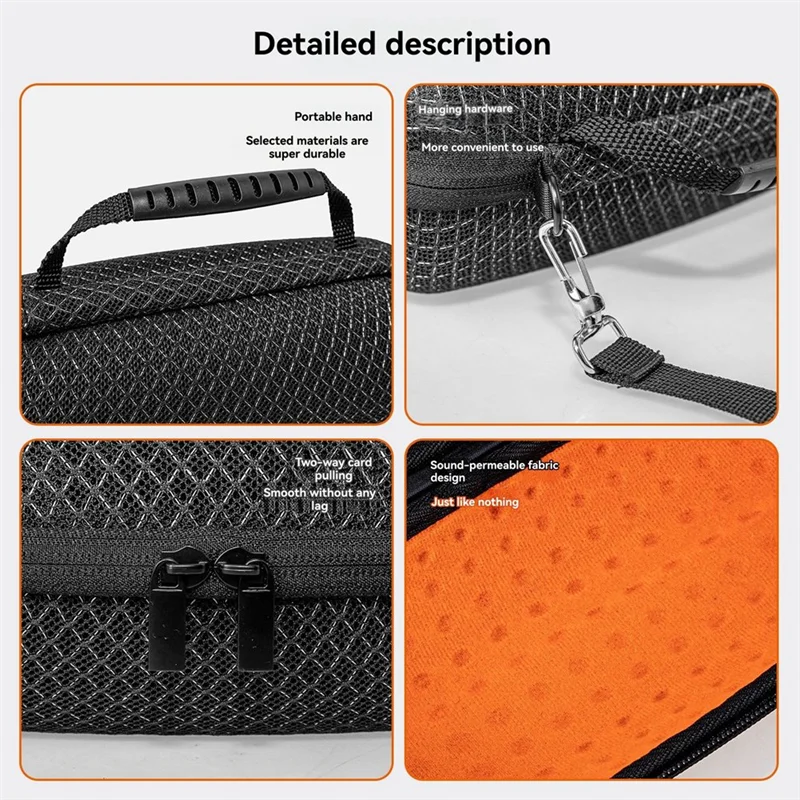 【المنتجات الساخنة】حقيبة محمولة لنفاذية الصوت للشحن 6 حقيبة حمل للسفر في الهواء الطلق لشحن 6 مكبرات الصوت