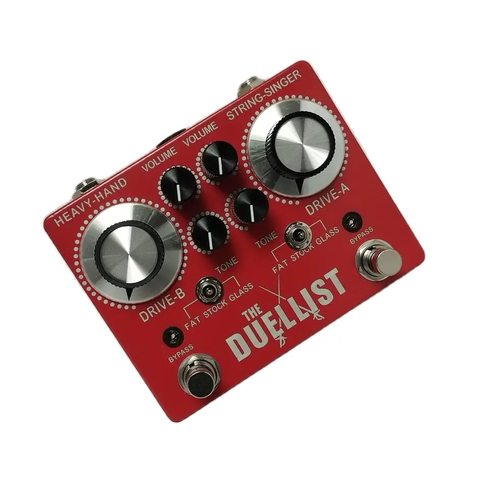 GOD Duellist Guitar Pedal Overdrive Distortion True Bypass