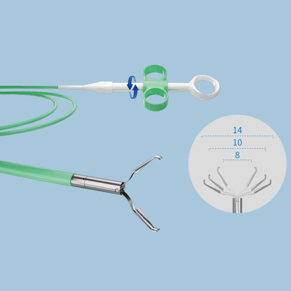 Hemoclip Disposable Endoscopic Flexible Rotatable Hemoclips Hemostatic Clips