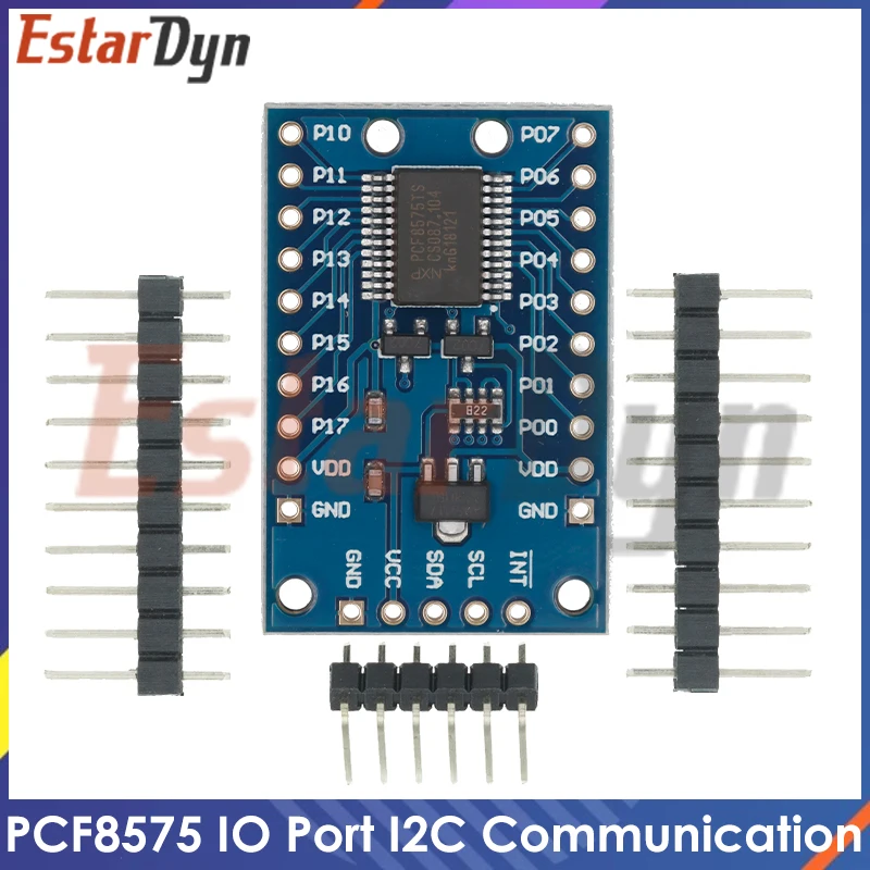 PCF8575 Module Expansion IO port Expander board DC 2.5-5.5V I2C communication control 16 IO ports For Arduino