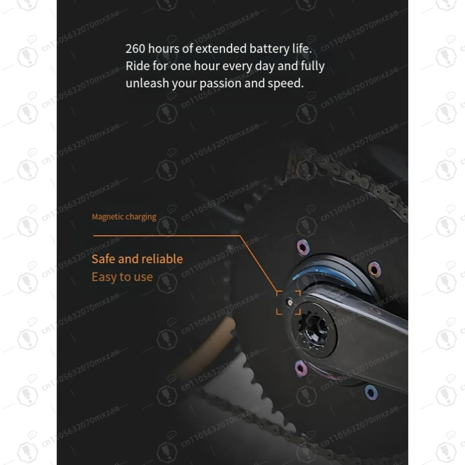 

Cycling Power Meter Spider for Shimano SRAM EASTON ROTOR Crankset Compatible Pedal Assisted Cycling Equipment