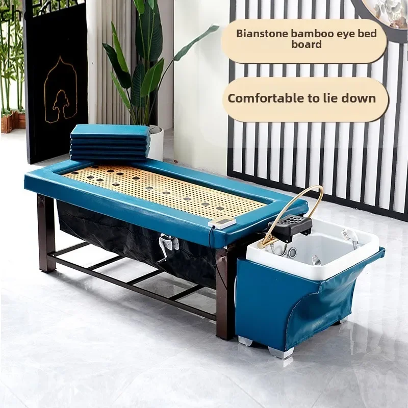 

YFY hair treatment shampoo bed constant temperature water circulation fumigation beauty salon special moxibustion bed