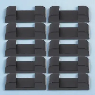 

10pcs Display Box Bases Plastic Jewelry Holder For Counter Showcase Floating Frame Retail Store Display Rack Base Organizer