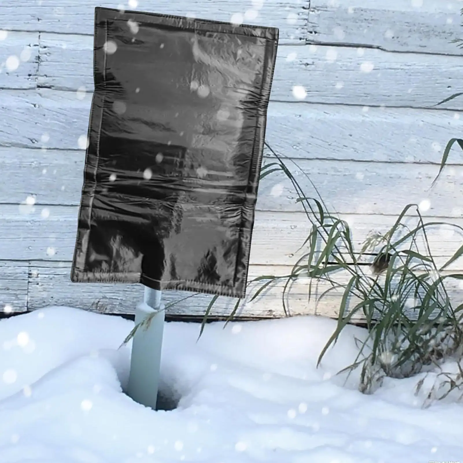 أغطية صنبور خارجية لشتاء الصقيع حامي معزول حامي صنبور لحنفية ارتجاعي الشتاء تجميد الباردة في الهواء الطلق