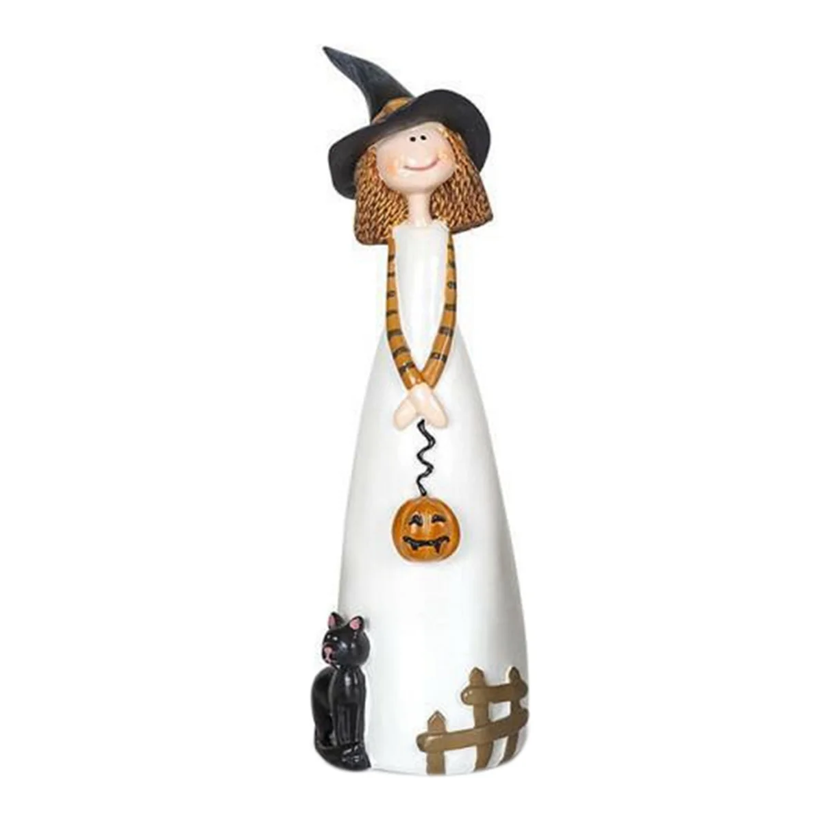 Halloween Witch Figurines and Statues Home Decor Resin Witches Cute Sculpture C