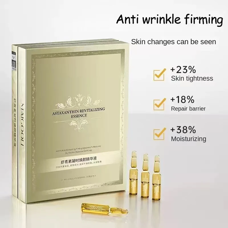 Facial Ampoules Sets Collagen Serum Vitamin C Essence Hyaluronic Acid Beauty Health