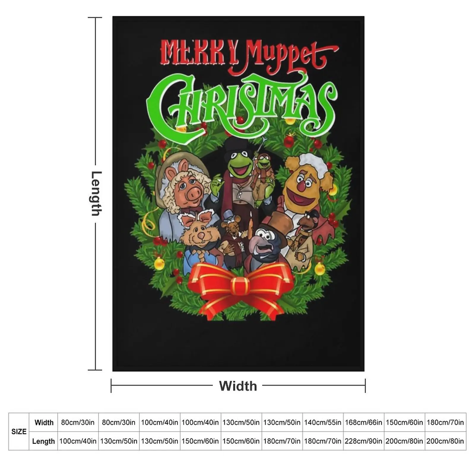 The muppet christmas carol Throw Blanket Beautifuls Decorative Throw for babies Weighted Beach Blankets