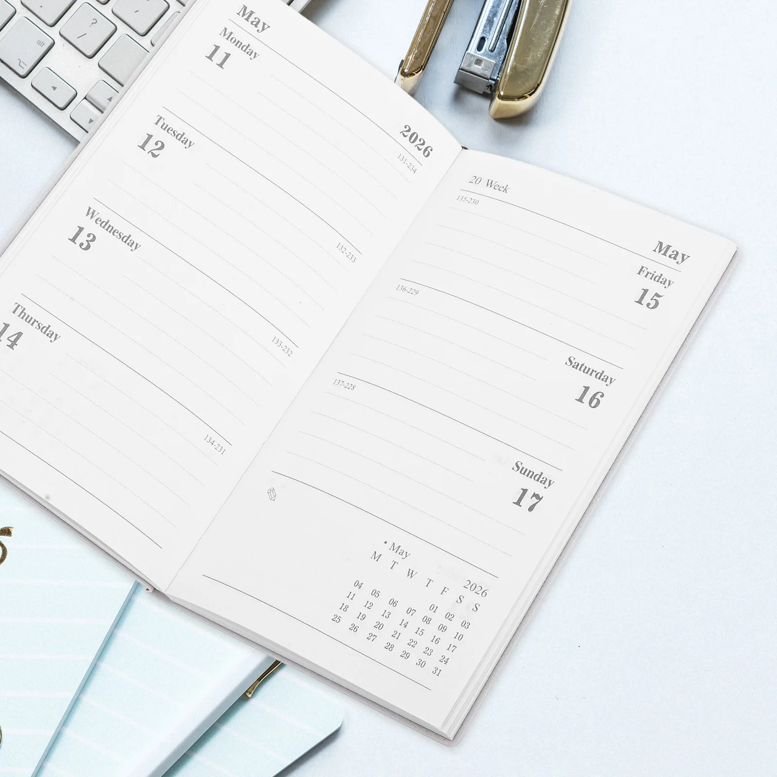 

Agenda Book Business Notebook Organiser Planner for Work Paper Notebooks Men Daily
