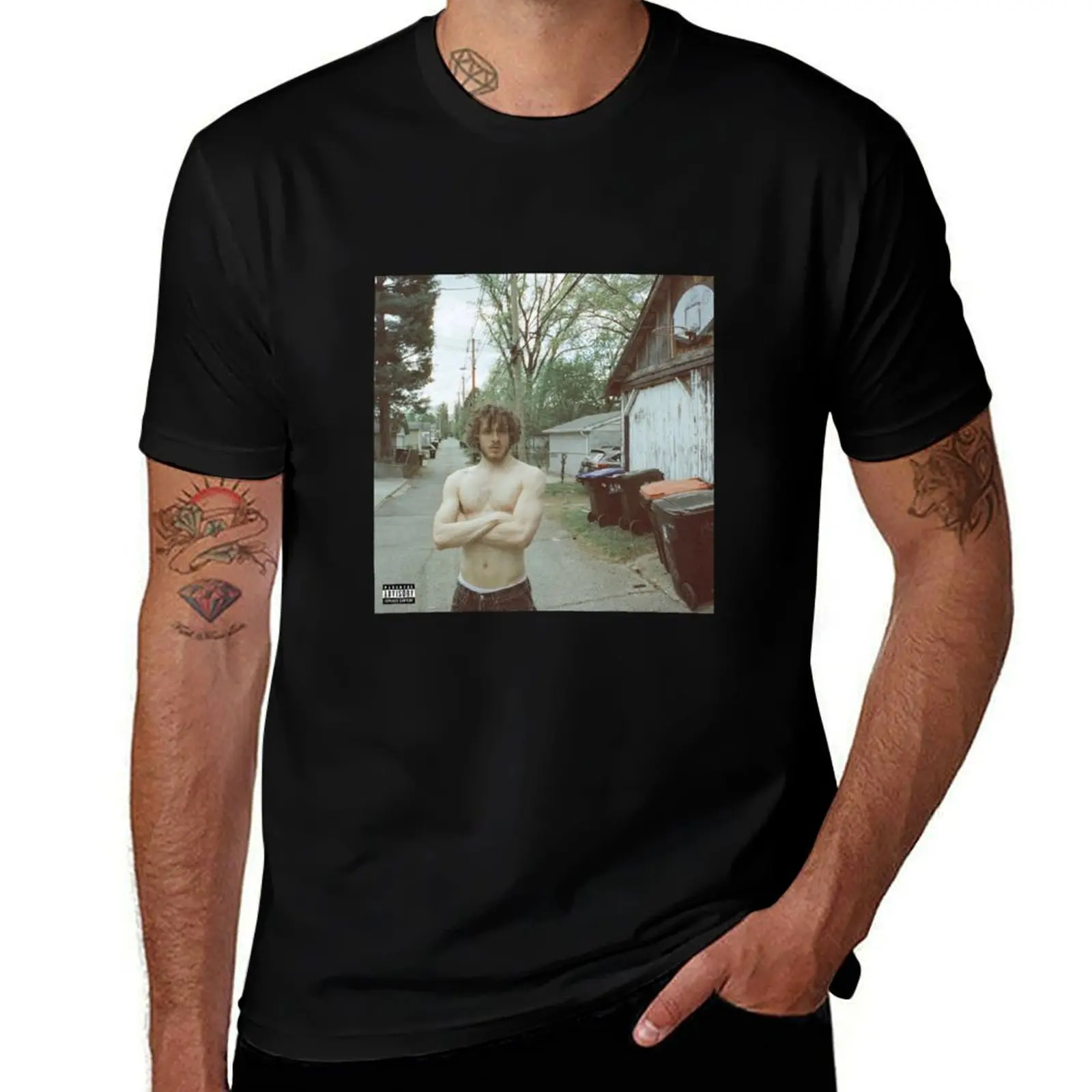JACK HARLOW JACKMAN ALBUM COVER T-Shirt men t shirt cotton 100% T-Shirt