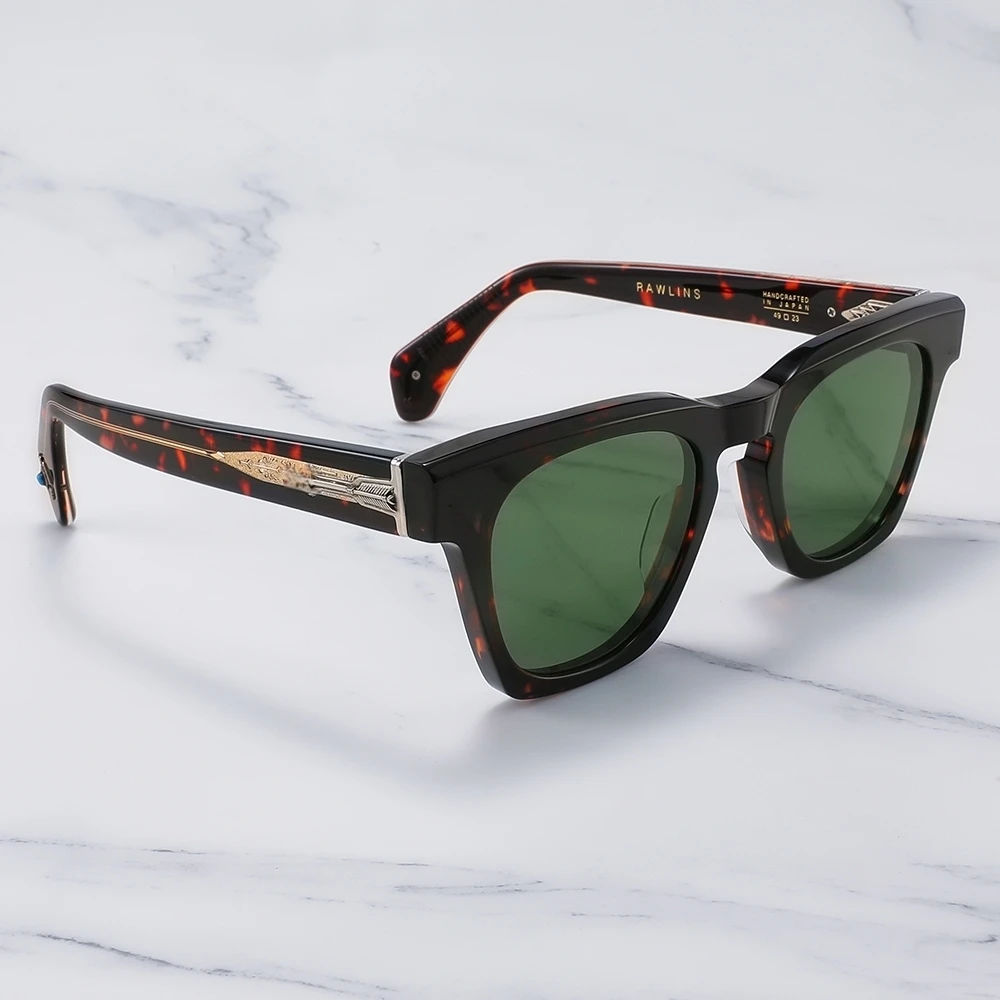 JMM Business Outdoor Zonnebril Unisex Rechthoek Dikke Acetaat RAWLINS Populaire Zonnebril Voor Lady Gafas De Sol Hombre