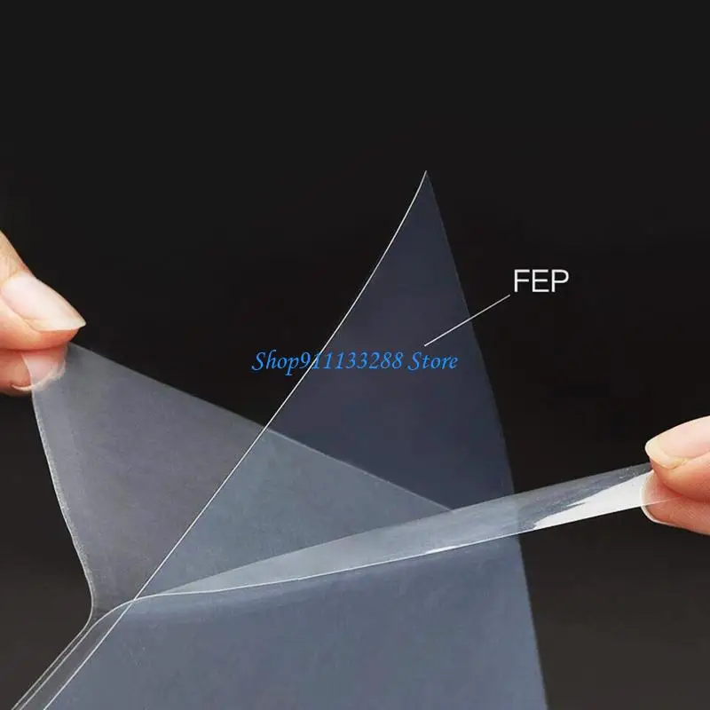 

G88D 2pcs FEP Films 280x200x0.1mm SLA LCD Release Film Photo Sensitive Resin Film for Resin For SLA DLP 3D Printer