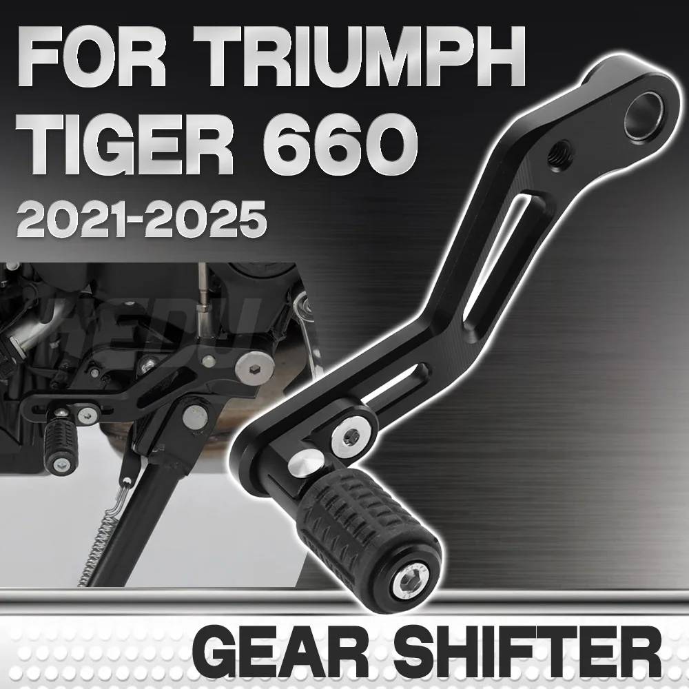 

Motorcycle Gear Lever For Triumph Tiger 660 Tiger660 TIGER 660 Foldable Gear Shifter Shift Pedal Lever Footrest Accessories
