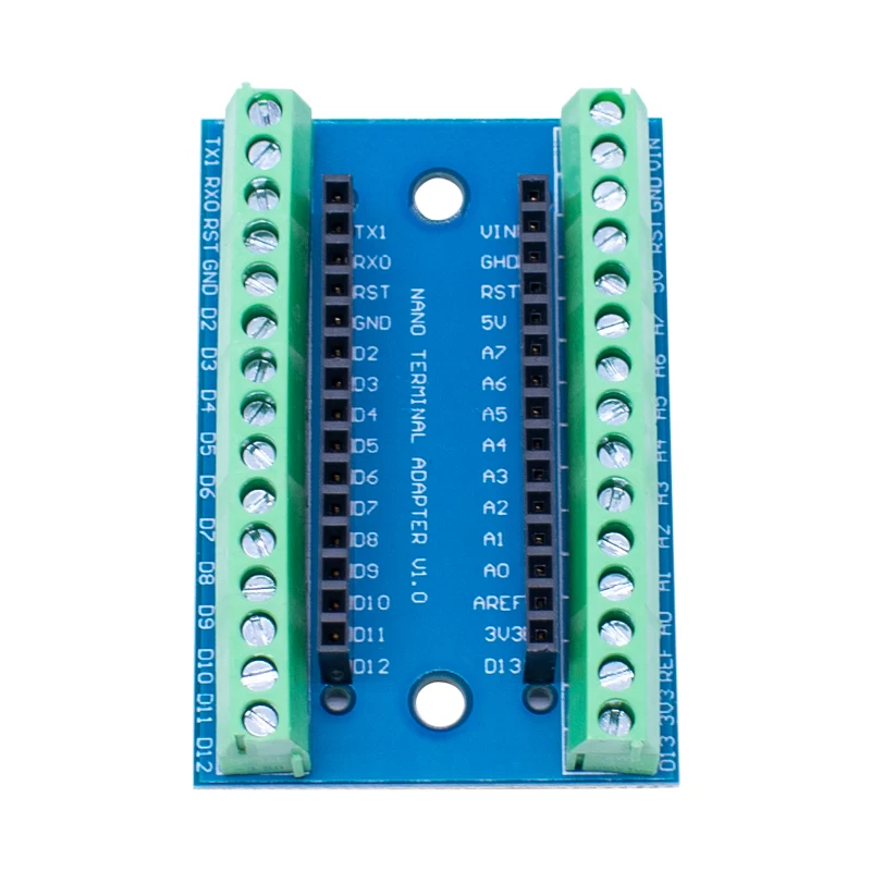 WAVGAT Standard Terminal Adapter Board For Arduino Nano 3.0 V3.0 AVR ATMEGA328P ATMEGA328P-AU Module Expansion Shiled Module