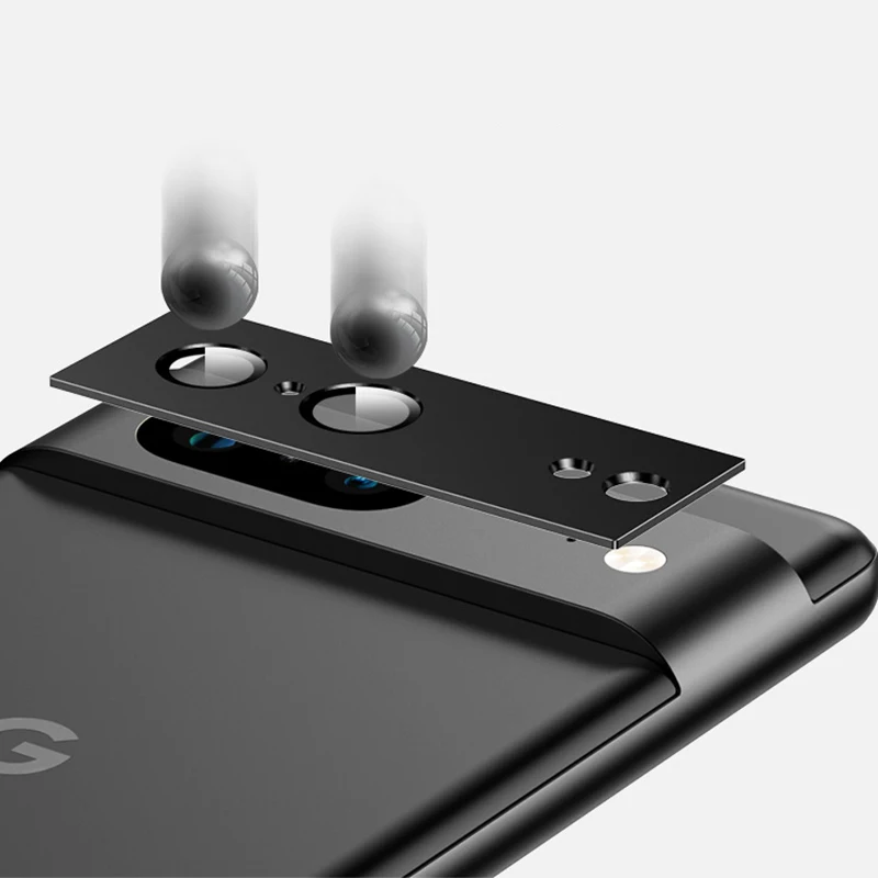 Для Google Pixel 7 8 Pro 7A 8A металлическое кольцо Защита объектива камеры для Pixel7A Pixel8A стеклянная камера защитная пленка для объектива