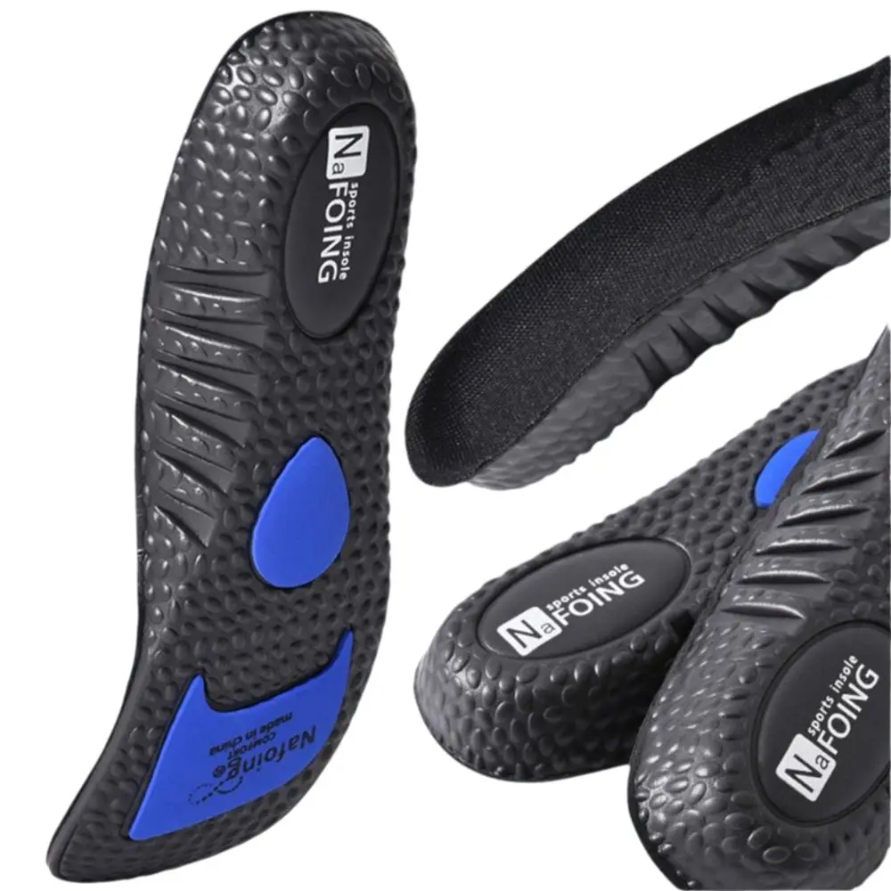 แผ่นรองเท้า EVA 4D คุณภาพสูง ระบายอากาศได้ดี ยืดหยุ่นสูง รองรับอุ้งเท้า ซับแรงกระแทก เหมาะสำหรับวิ่งและเล่นกีฬา