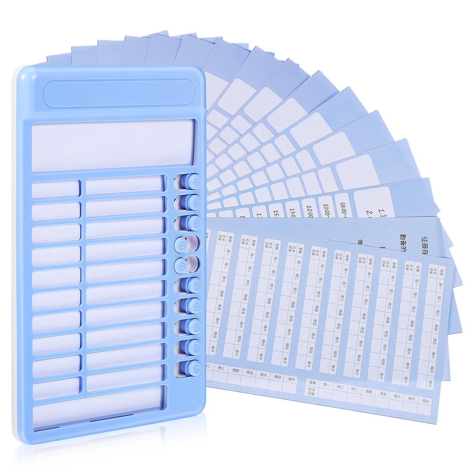 

Blue Reminder Chart Clear Layout To Do List Board Smooth Slider Visual Daily Routine Chart For Home Office Classroom Planning