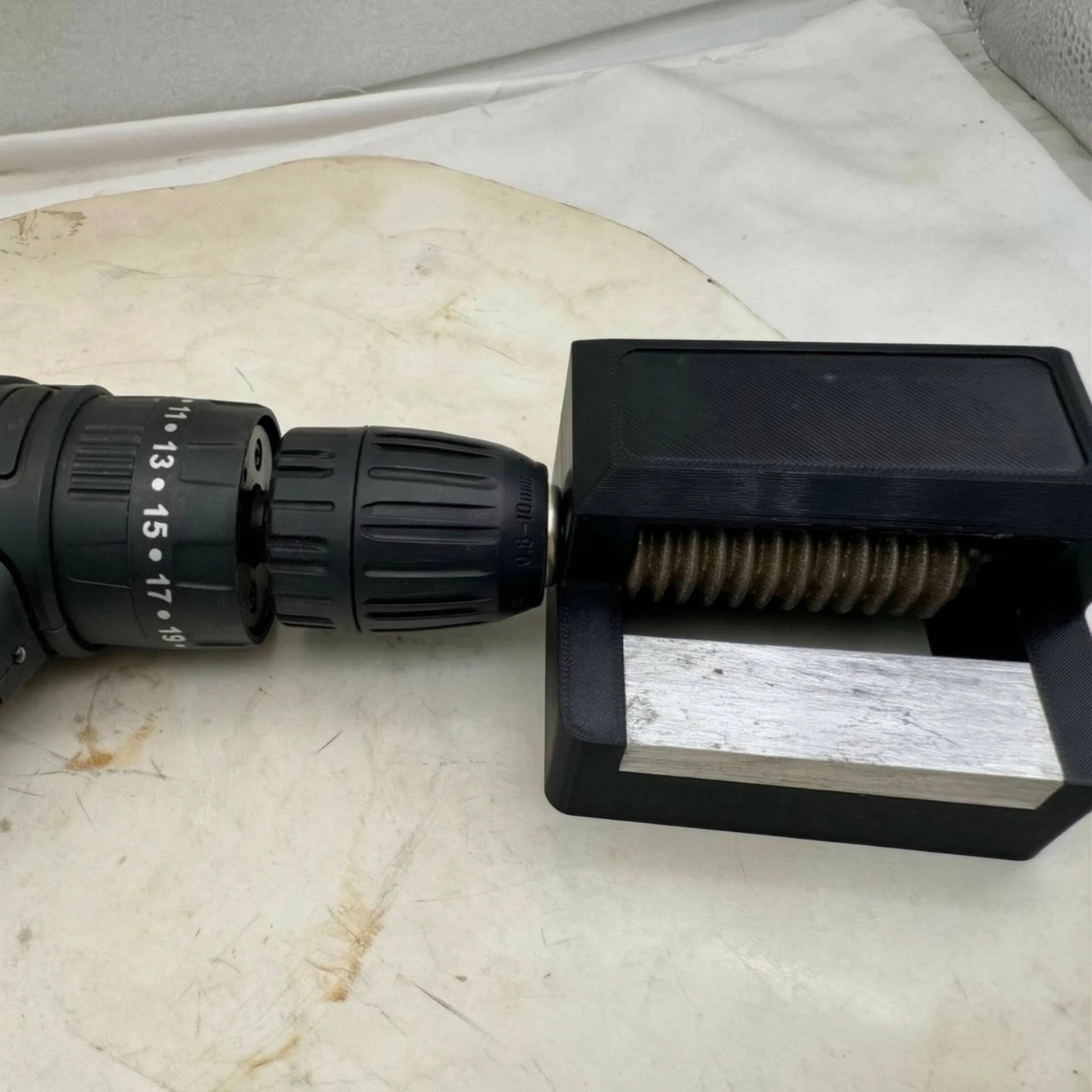 Oscillating Saw Blade Honing Tool Attachment Metal Shaft Oscillating Saw Blade Honing Tool Compact Accurate Sharpening