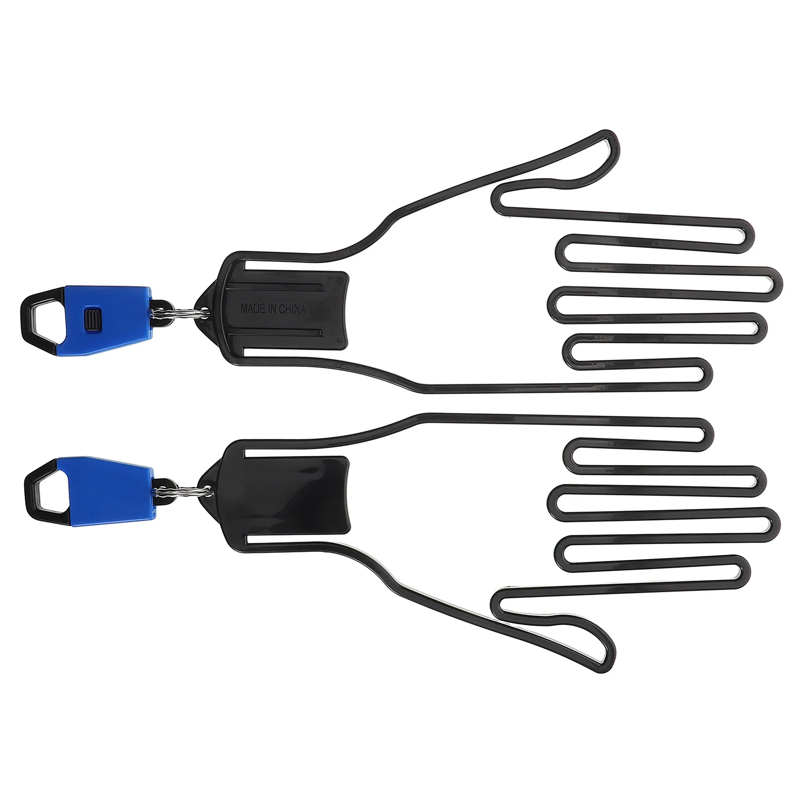 

1Pair Golf Glove Rack Holder ABS Material Lightweight Portable Hook Design for Shape Maintenance Glove Storage Organizer Golf