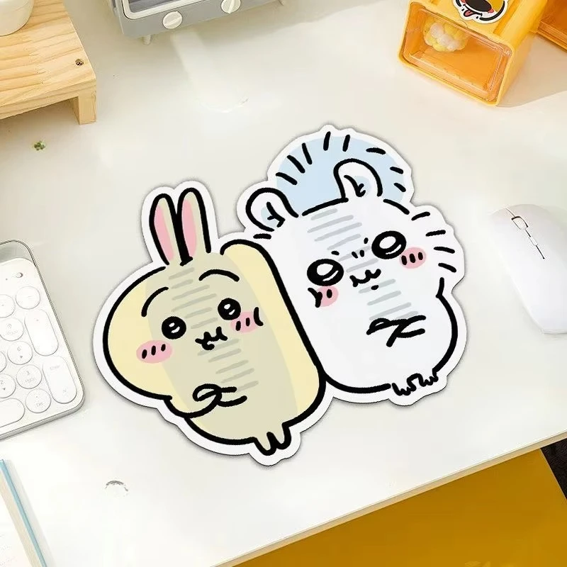 Chiikawa Usagi Hachiware Mouse Pad Cute Anime Diatomaceous Earth Desk Mat Kawaii Non Slip Gaming Computer Office Decor view 3
