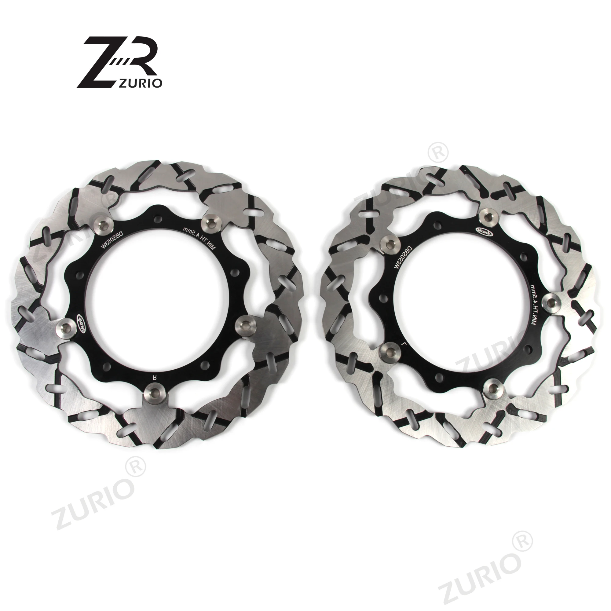 

Передний тормозной диск ZURIO XP T-MAX 500, плавающий диск для YAMAHA XP500 TMAX 2004 2005 2006 2007 Tmax500, аксессуары