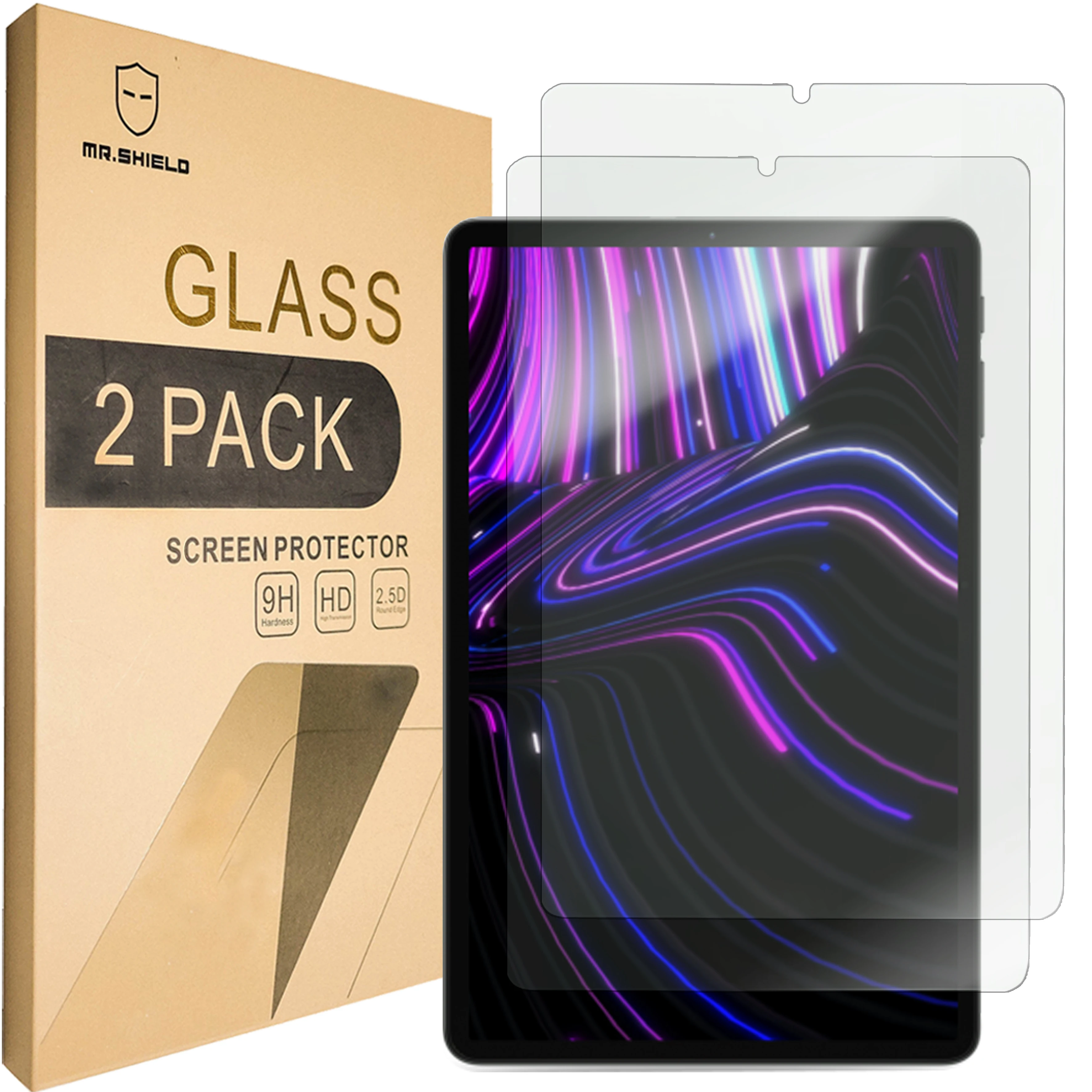 Mr.Shield [2-PACK] Screen Protector For ALLDOCUBE Kpad Tablet 10.4 Inch [Tempered Glass] [Japan Glass with 9H Hardness]