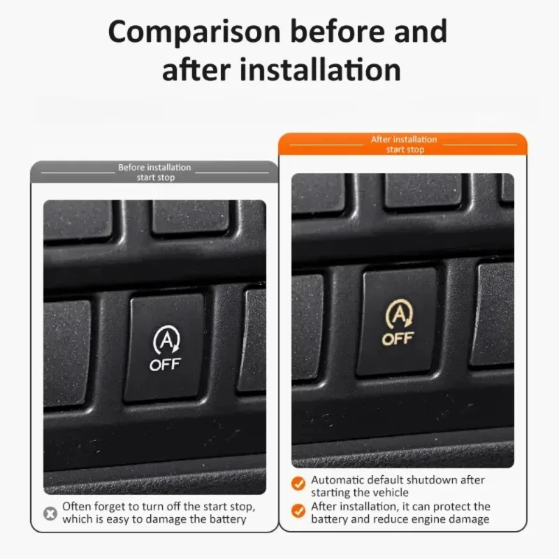 Car Automatic Stop Start Engine Close Eliminator Default Off Device Sensor Cable Plug For Suzuki SX4 S-Cross JY 2015 -2023